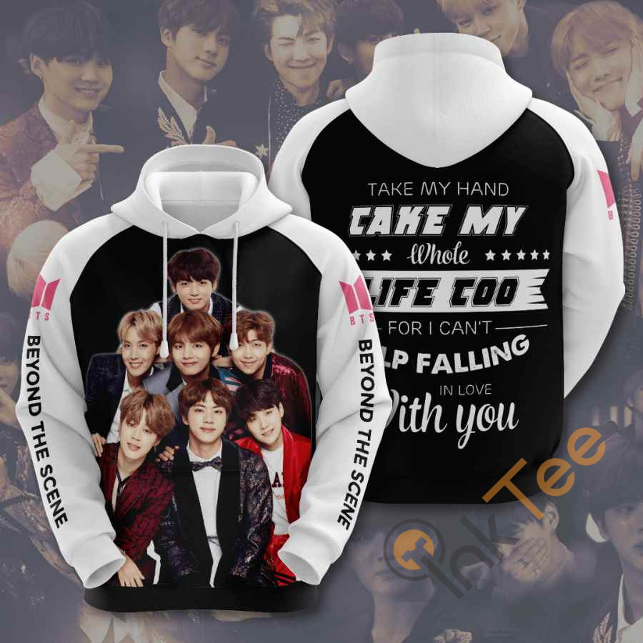 Music Kpop Bts Usa Hoodie 3D