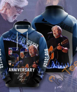 Music Rock & Roll Bob Seger Usa Hoodie 3D