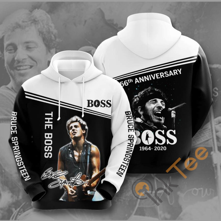 Music Rock & Roll Usa Sport All Over Print Hoodie 3D 1