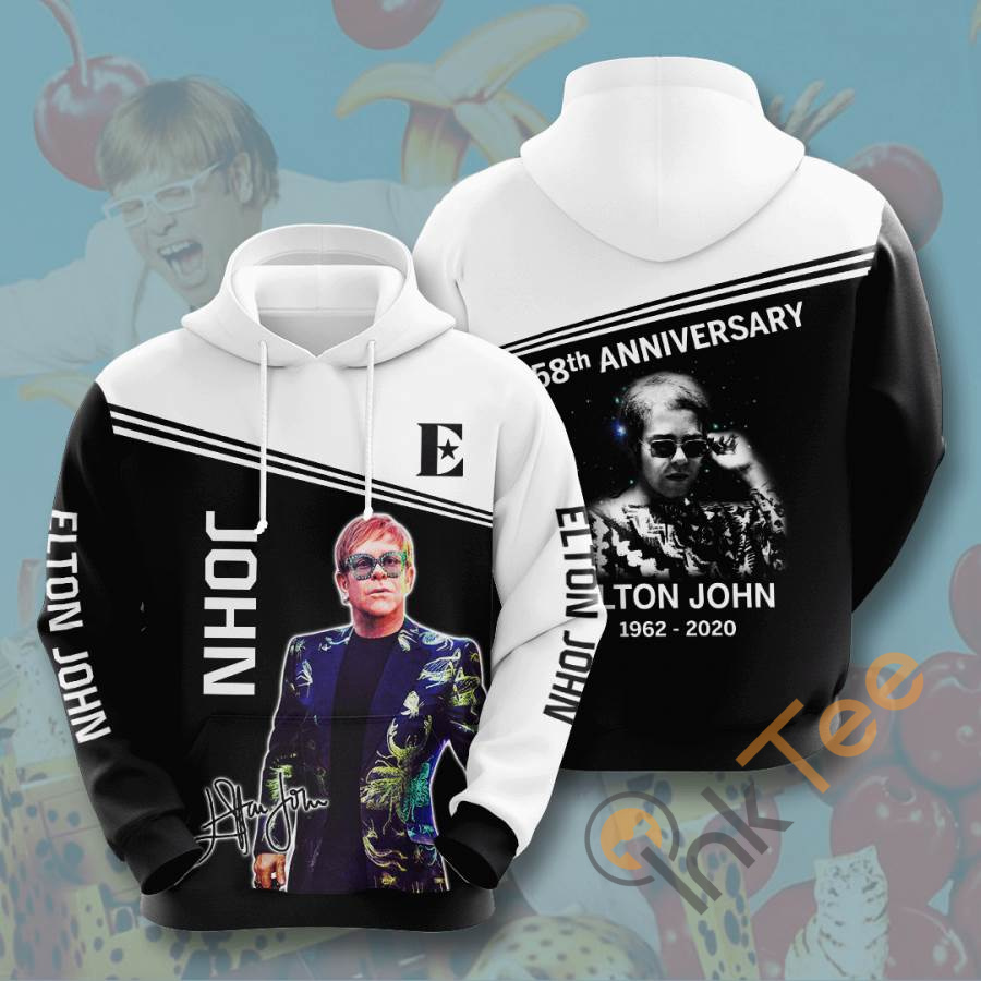 Music Rock & Roll Usa Sport All Over Print Hoodie 3D 8