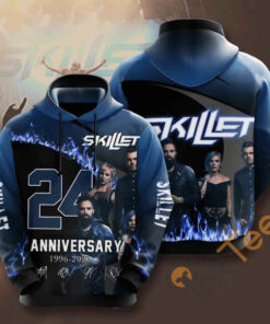 Music Skillet Usa Hoodie 3D