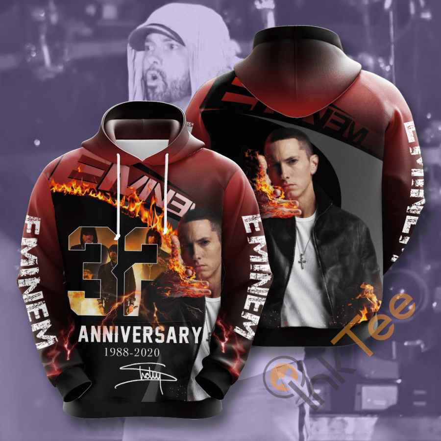 Music Usa Sport All Over Print Hoodie 3D 4