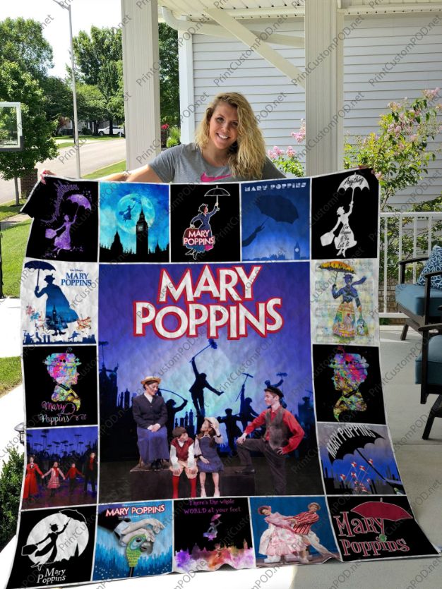 Musical Mary Poppins Collected Quilt Blanket Bedding Set