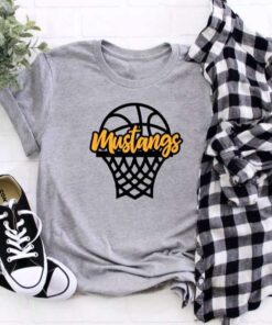 Mustangs Basketball T-Shirt