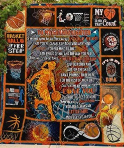 My Basketball Princess Quilt Blanket Bedding Set