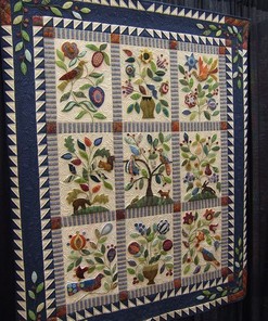 My Enchanted Garden Quilt Blanket Bedding Set for Home Décor