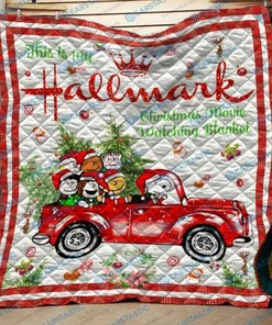 My Hallmark Christmas Blanket for Home Décor