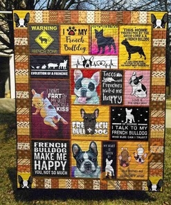 My Heart Is Taken By French Bulldogs Quilt Blanket Bedding Set