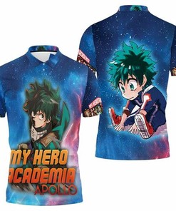 My Hero Academia Apollo Midoriya Izuku For Fan 3D All Over Print Polo Shirt