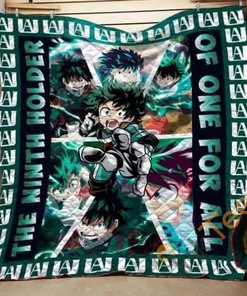 My Hero Academia Deku Quilt Blanket Bedding Set
