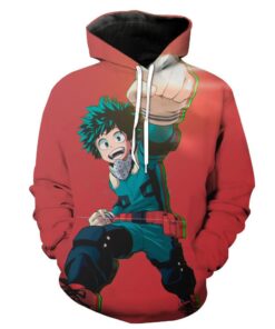 My Hero Academia Izuku Midoriya Hoodie 3D