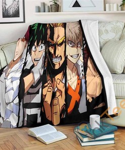 My Hero Sherpa Fleece Blanket Gifts for Family, for Couple