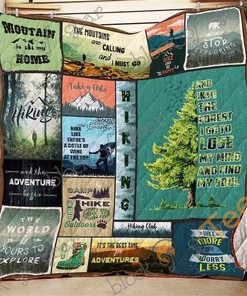 My Hiking Soul Quilt Blanket Bedding Set