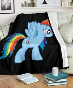 My Little Pony Cartoon Fleece Blanket Gift For Fan, Quilt Blanket Bedding Set Gift 384