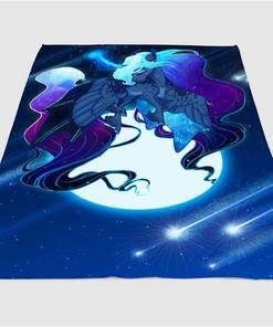 My Little Pony Sherpa Fleece Blanket Gifts for Family, for Couple