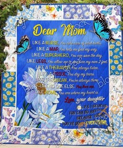 My Mom, For Me, You’Ve Done Everything Quilt Blanket Bedding Set