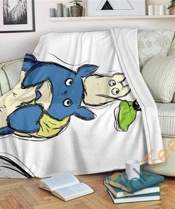 My Neighbours Totorov7 Sherpa Fleece Blanket Gifts for Family, for Couple