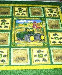 My Tractor Quilt Blanket Bedding Set for Home Décor