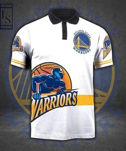 NBA Golden State Warriors 3D Polo Shirt