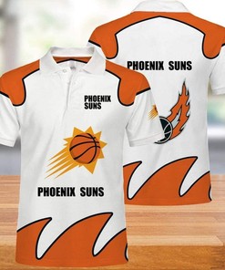 NBA Phoenix Suns 3d Print Casual Summer Short Top Branding Trends 3D All Over Print Polo Shirt