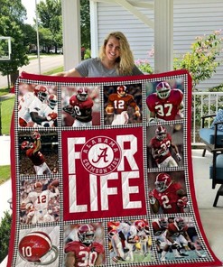 NCAA Alabama Crimson Tide Quilt Blanket Bedding Set Gifts for Fans