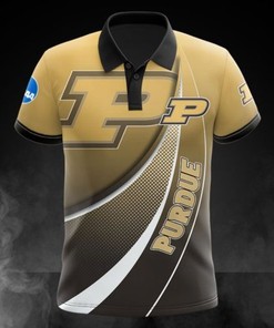 NCAA Purdue Boilermakers Gold Polo Shirt