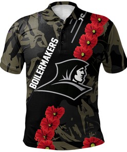 NCAA Purdue Boilermakers Providence Friars Red Flowers Polo Shirt