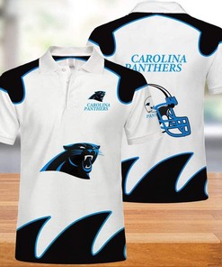 NFL Carolina Panthers 3d Print Casual Summer Short Top Branding Trends 3D Polo Shirt