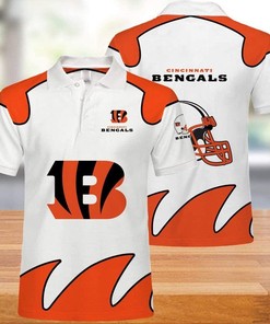 NFL Cincinnati Tigers 3d Print Casual Summer Short Top Branding Trends 3D Polo Shirt