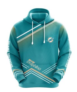 NFL Miami Dolphins Gifts for Fans - 3D Printed Hoodie