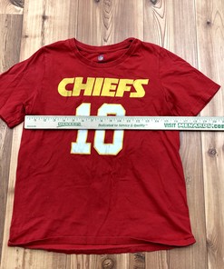 NFL Red Kansas City Chiefs No. 10 Tyreek Hill Short Sleeve Kids' T-Shirt