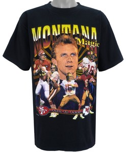 NFL Kansas City Chiefs, Memories Of Joe Montana T-Shirt 1995