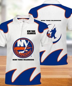 NHL New Yorkislanders 3d Print Casual Summer Short Top Branding Trends 3D Polo Shirt