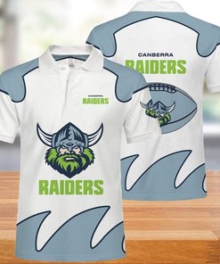NRL Canberra Raiders 3d Print Casual Summer Short Top Branding Trends 3D Polo Shirt