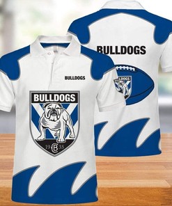 NRL Canterbury-bankstown Bulldog 3d Print Casual Summer Short Top Branding Trends 3D Polo Shirt