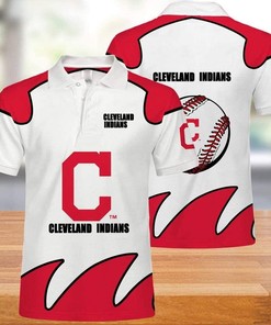 NRL Cleveland Indians 3d Print Casual Summer Short Top Branding Trends 3D Polo Shirt