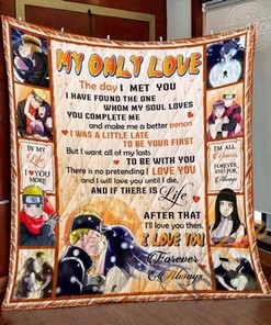 Naruto, My Only Love Blanlet Quilt