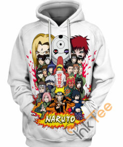 Naruto Ninjas Hoodie 3D
