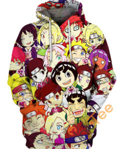 Naruto Shippuden Family Hoodie 3D