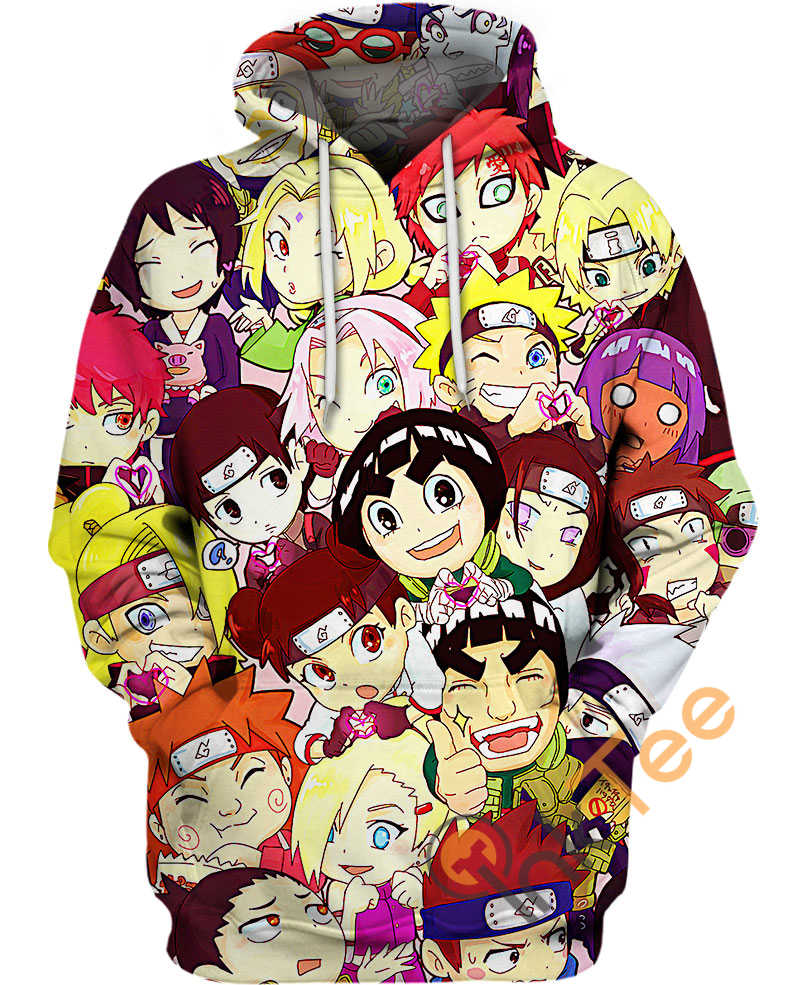 Naruto Shippuden Family Hoodie 3D