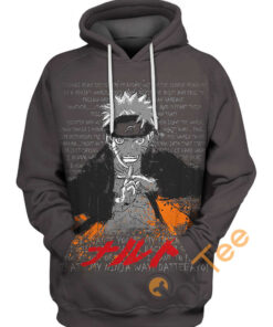 Naruto Uzumaki Jutsu Hoodie 3D