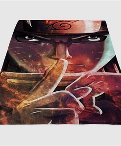 Naruto Wallpapers Sherpa Fleece Blanket Gifts for Family, for Couple