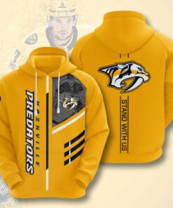 Nashville Predators Custom Hoodie 3D