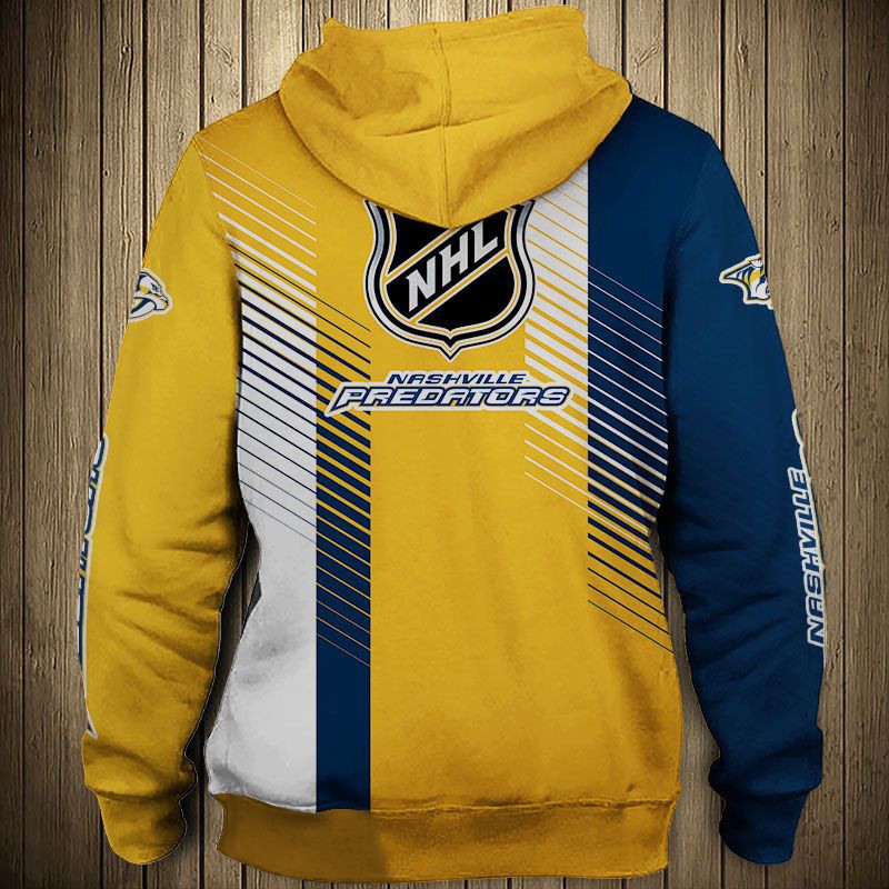 Nashville Predators Hoodie 3D Cute Design Pullover Nhl - Image 2