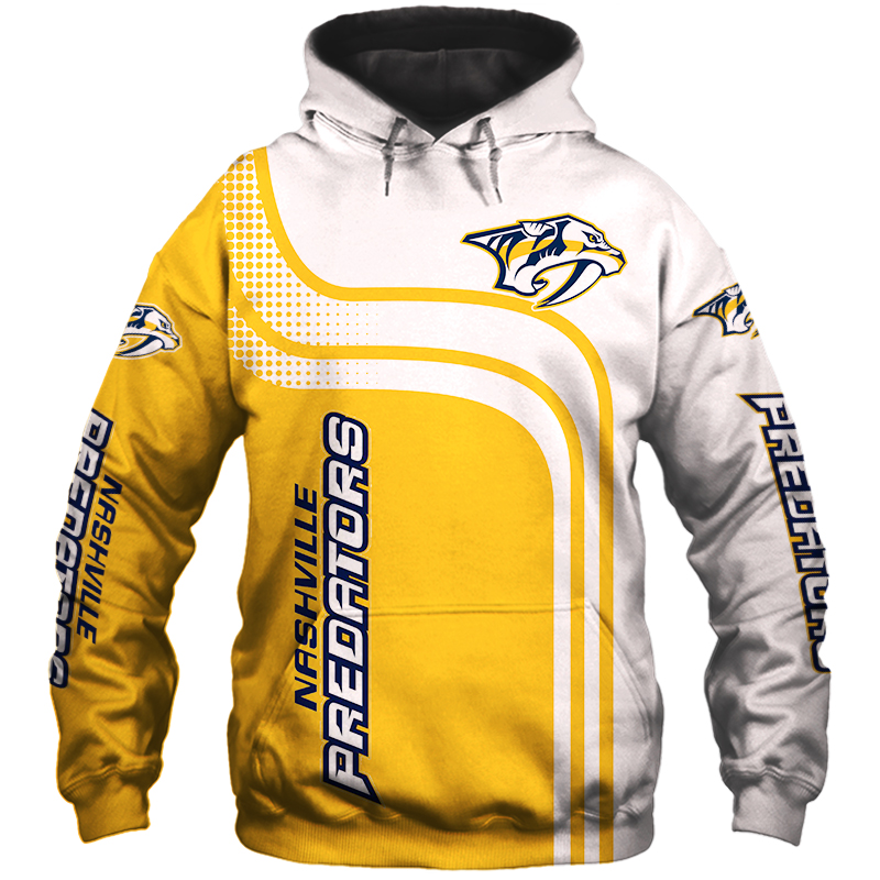 Nashville Predators Hoodie Zip Hoodie Pullover Gift for Fans