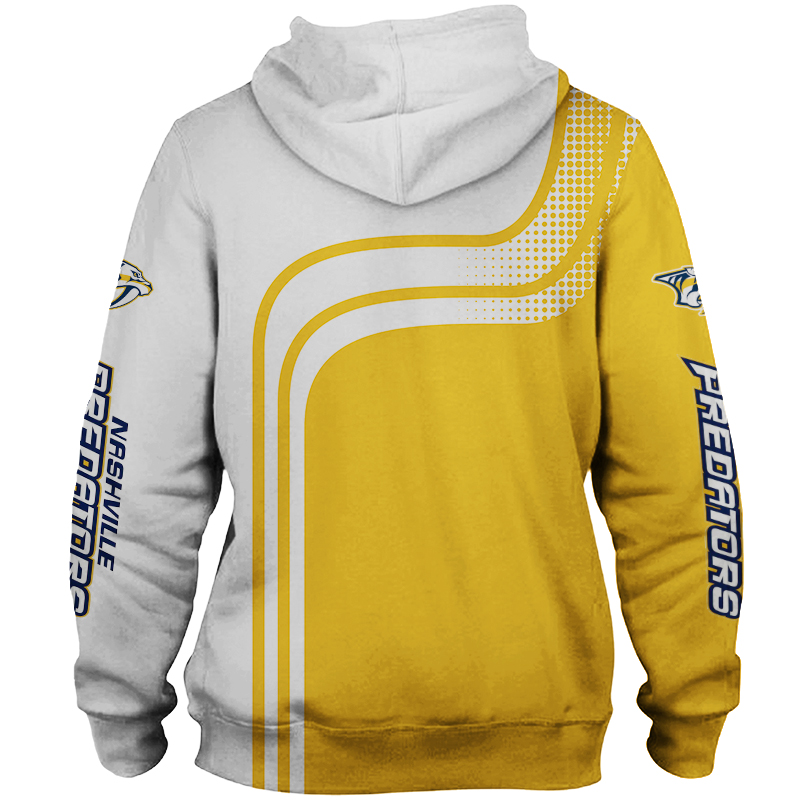 Nashville Predators Hoodie Zip Hoodie Pullover Gift for Fans - Image 3