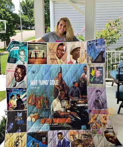 Nat King Cole Quilt Blanket Bedding Set With Pillowcase Option