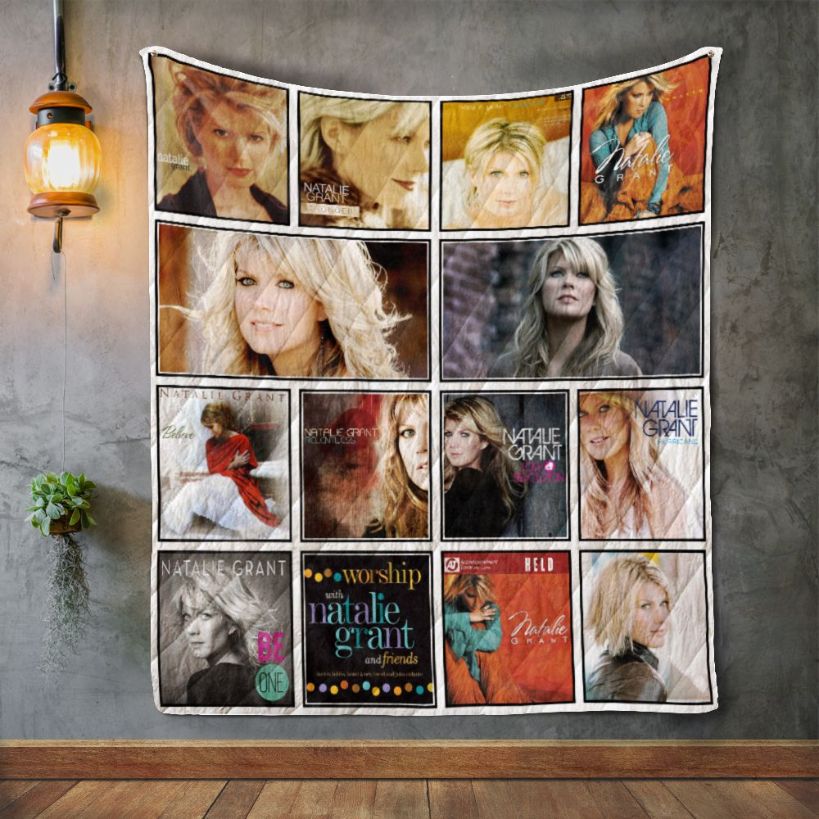 Natalie Grant Album Quilt Blanket Bedding Set for Home Décor