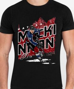Nathan Mackinnon Colorado Avalanche Stanley Cup Champions T-Shirt