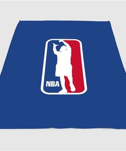 National Basketball Association Sherpa Fleece Blanket Gifts for Family, for Couple